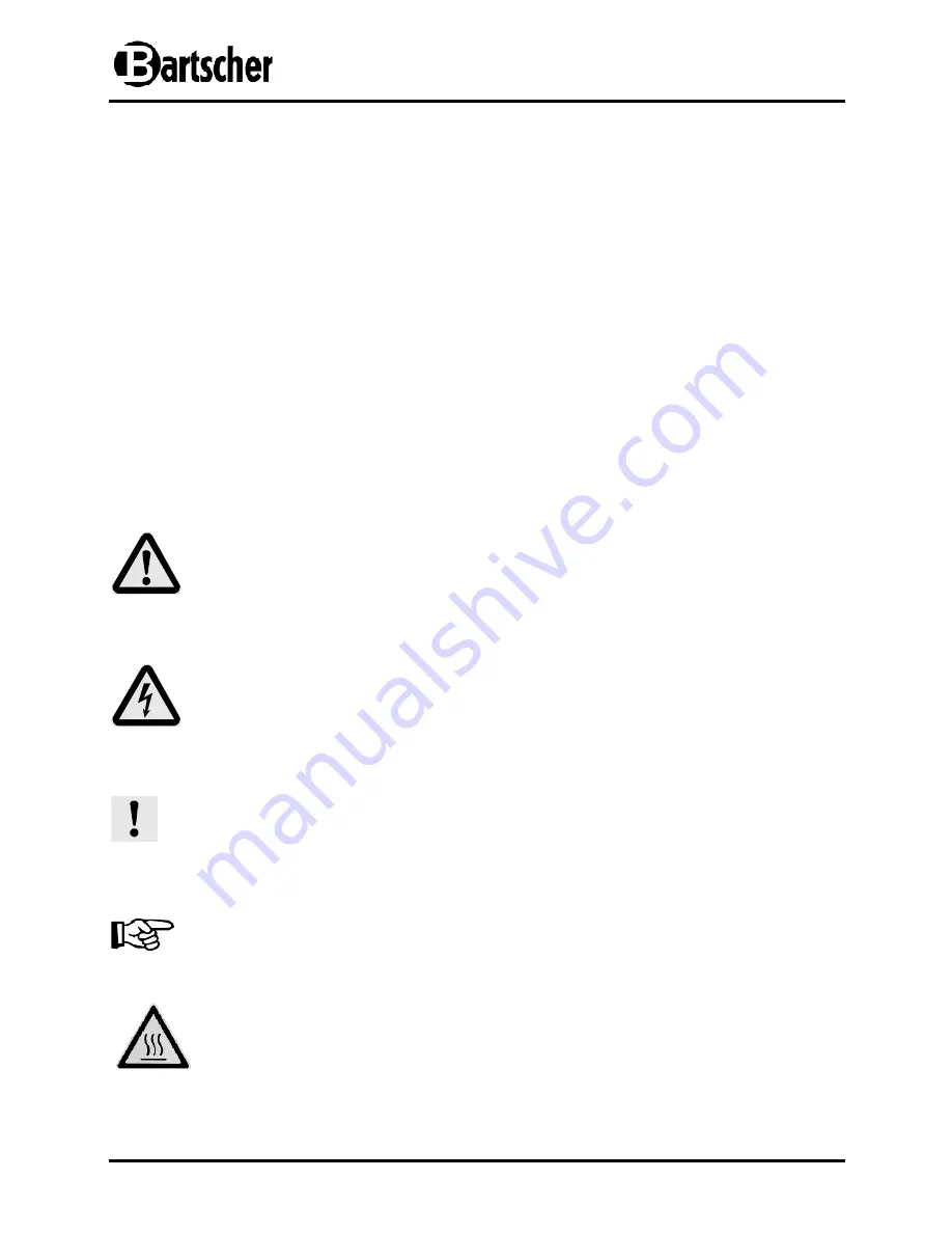 Bartscher 2500 GX-Vapor 206.780 Instruction Manual Download Page 86