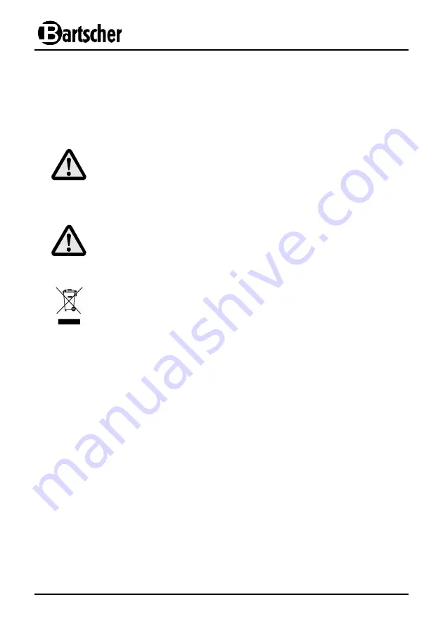 Bartscher 590LW Instruction Manual Download Page 52