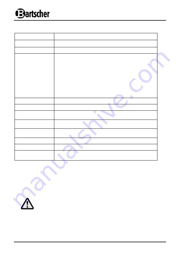 Bartscher 590LW Instruction Manual Download Page 158