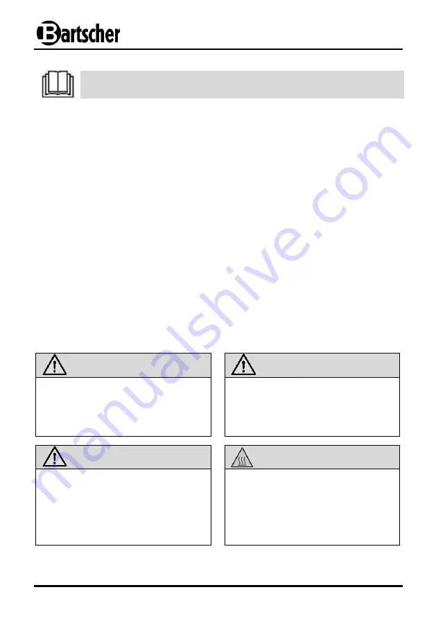 Bartscher A150684 Manual Download Page 24