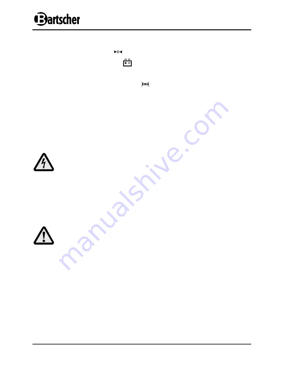 Bartscher A300.115 Instruction Manual Download Page 9