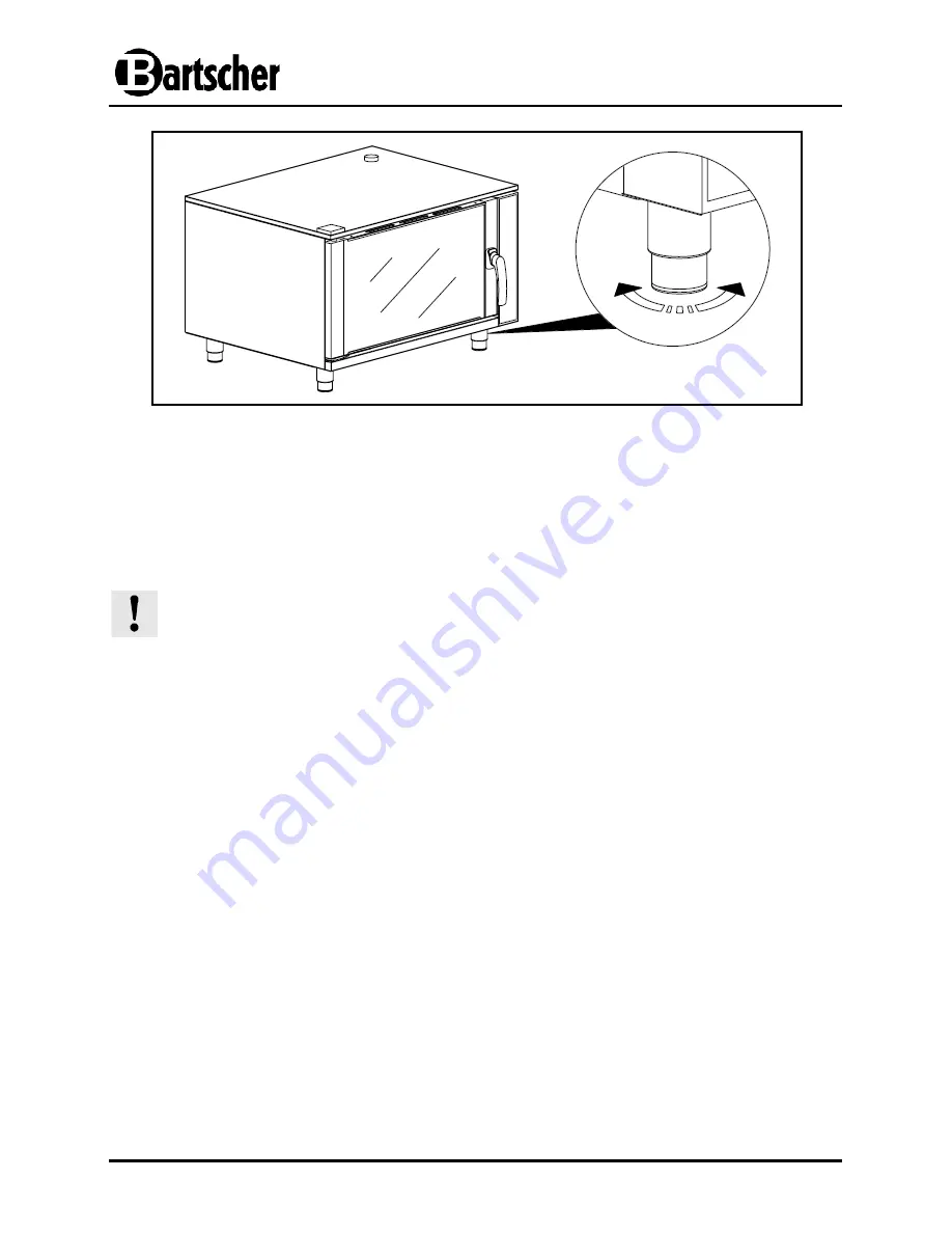 Bartscher AB 3120 206.771 Instruction Manual Download Page 16