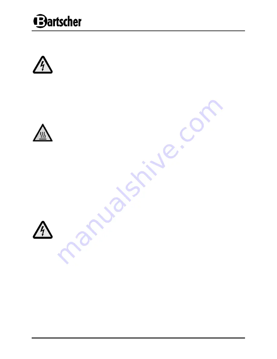 Bartscher AB 3120 206.771 Instruction Manual Download Page 38