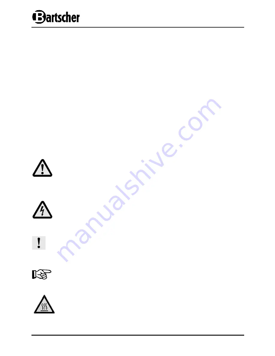 Bartscher AT 400 Instruction Manual Download Page 3