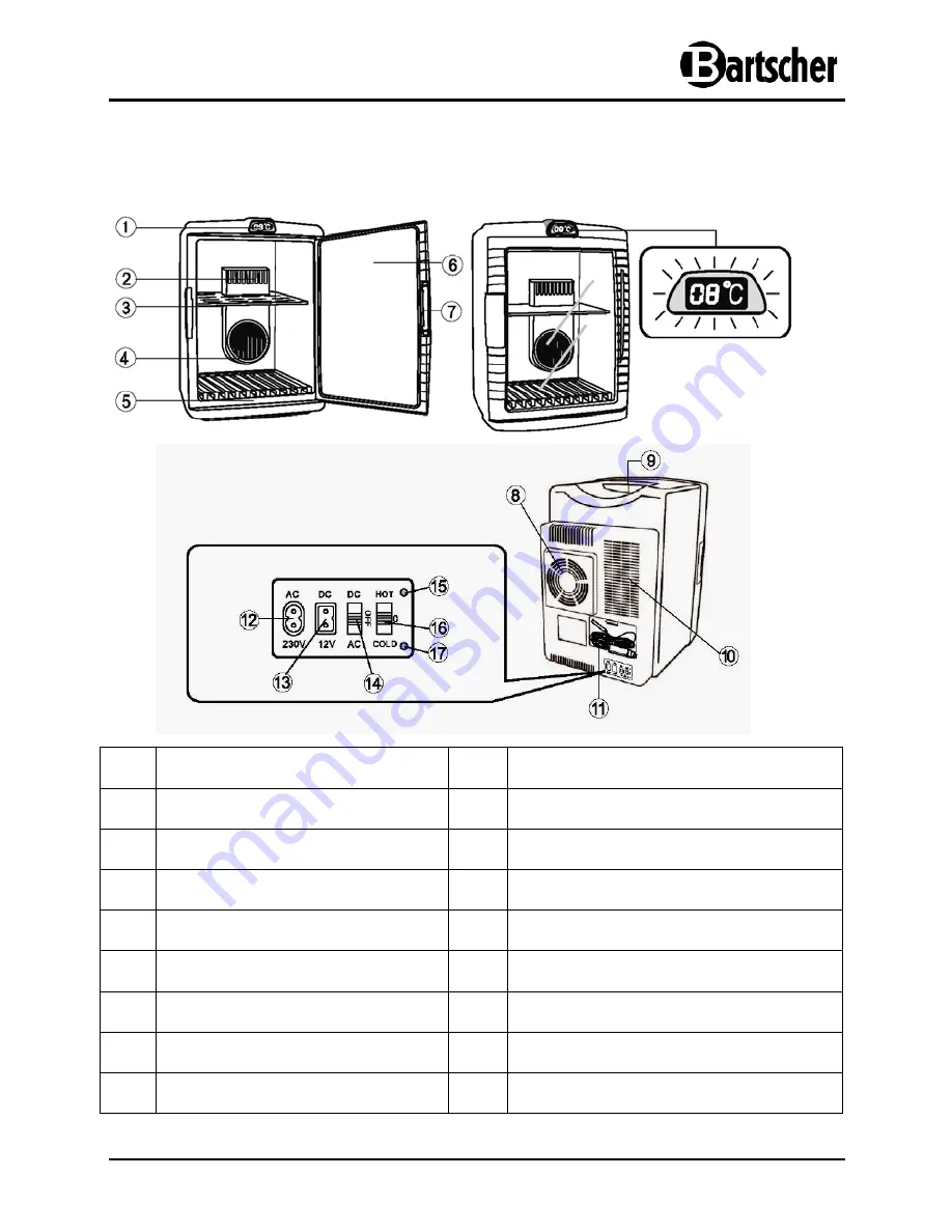 Bartscher Compact Cool 700.080 Instruction Manual Download Page 41