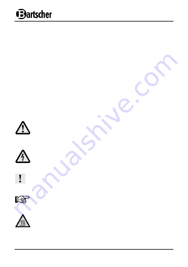 Bartscher MultiTherm Instruction Manual Download Page 3