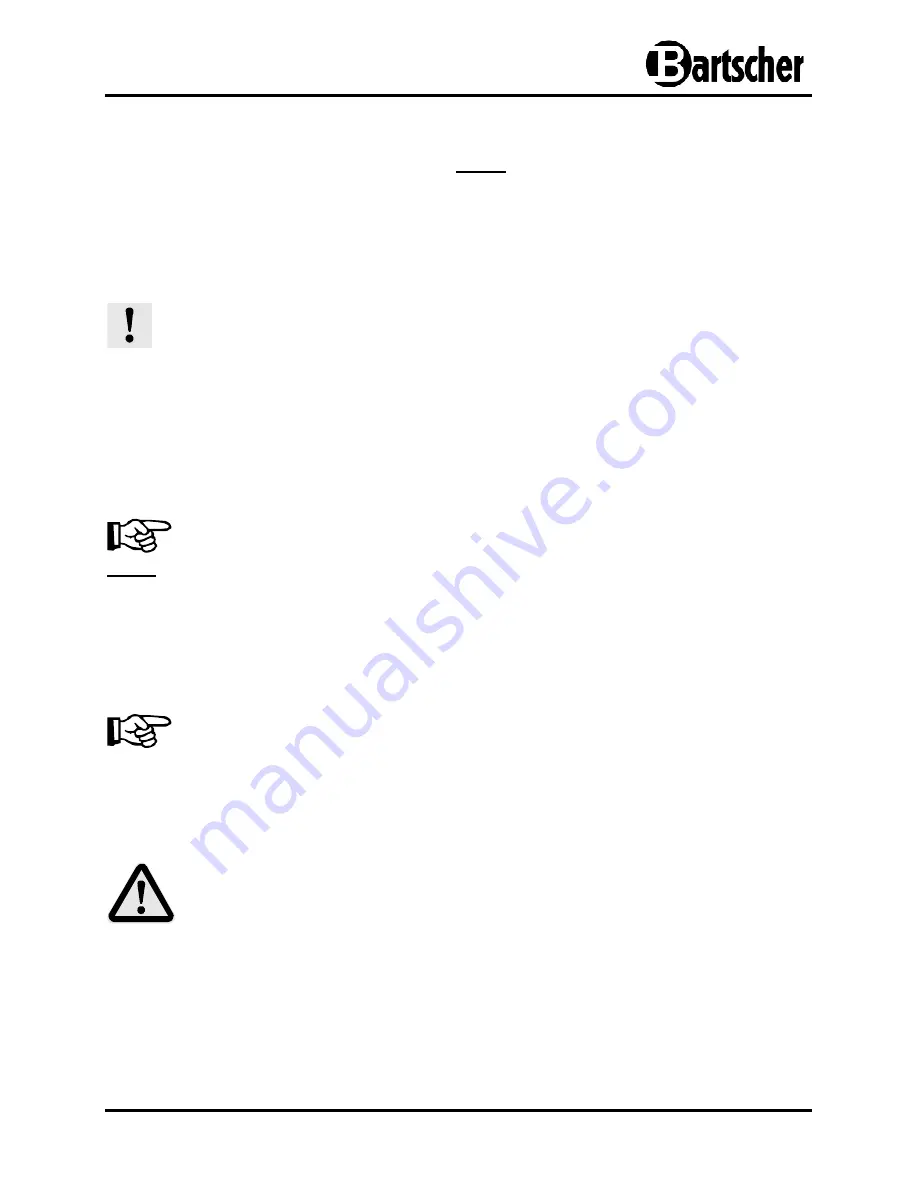 Bartscher Regina Plus 40T A190146 Instruction Manual Download Page 50