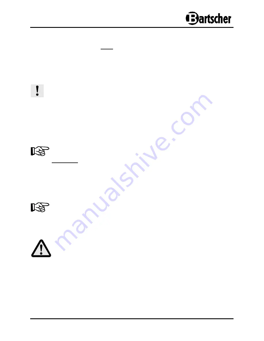 Bartscher Regina Plus 40T A190146 Instruction Manual Download Page 68