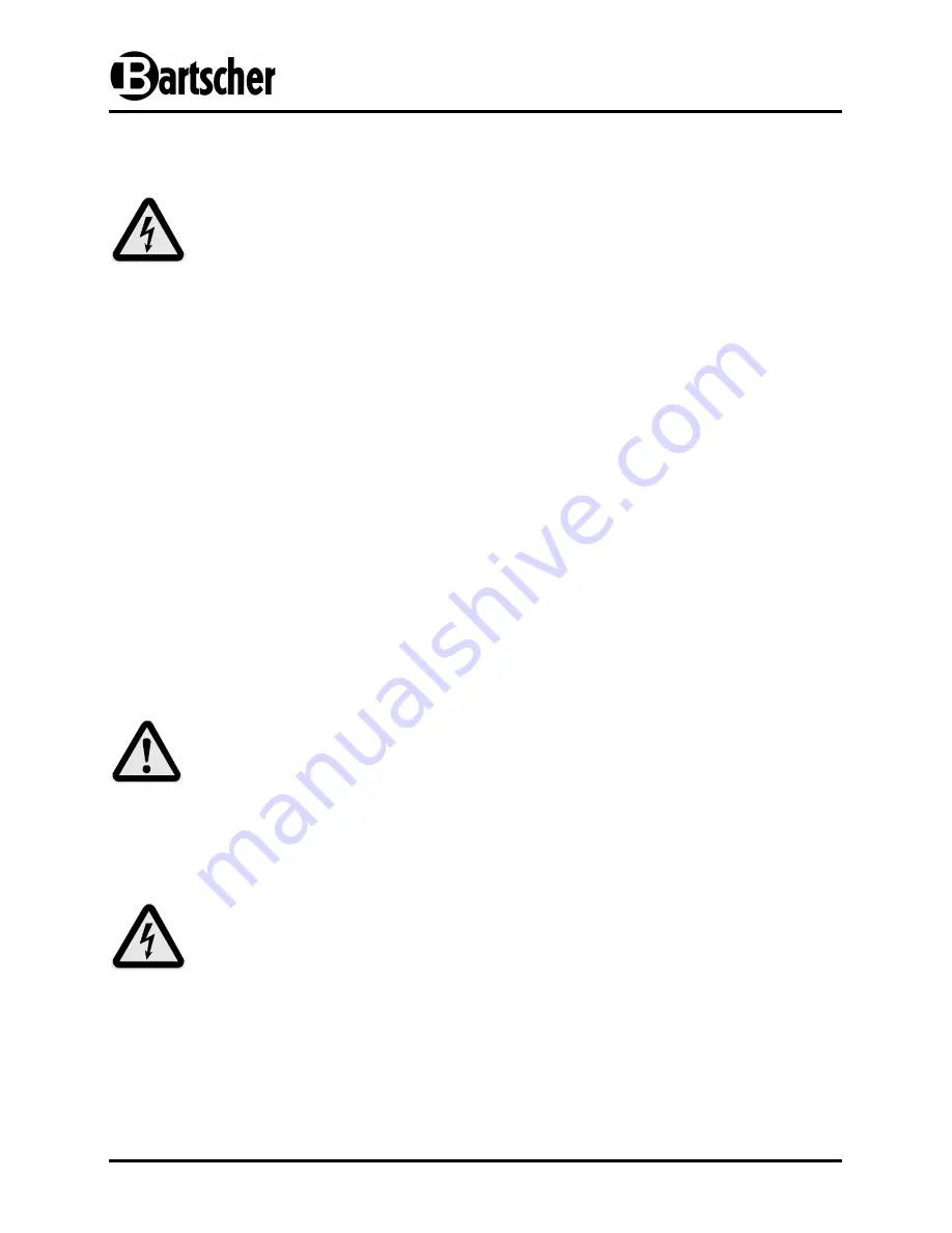 Bartscher T 7L Instruction Manual Download Page 58