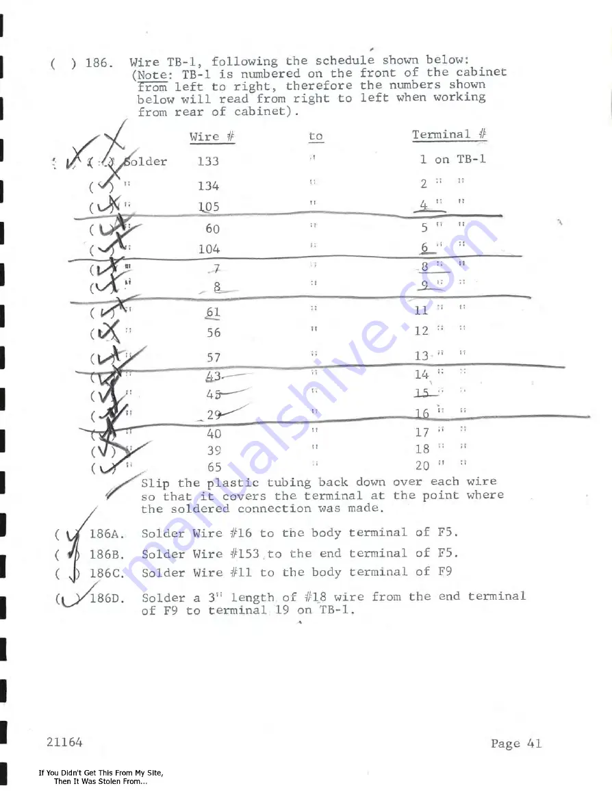 Bauer 707 Assembly Instructions Manual Download Page 43