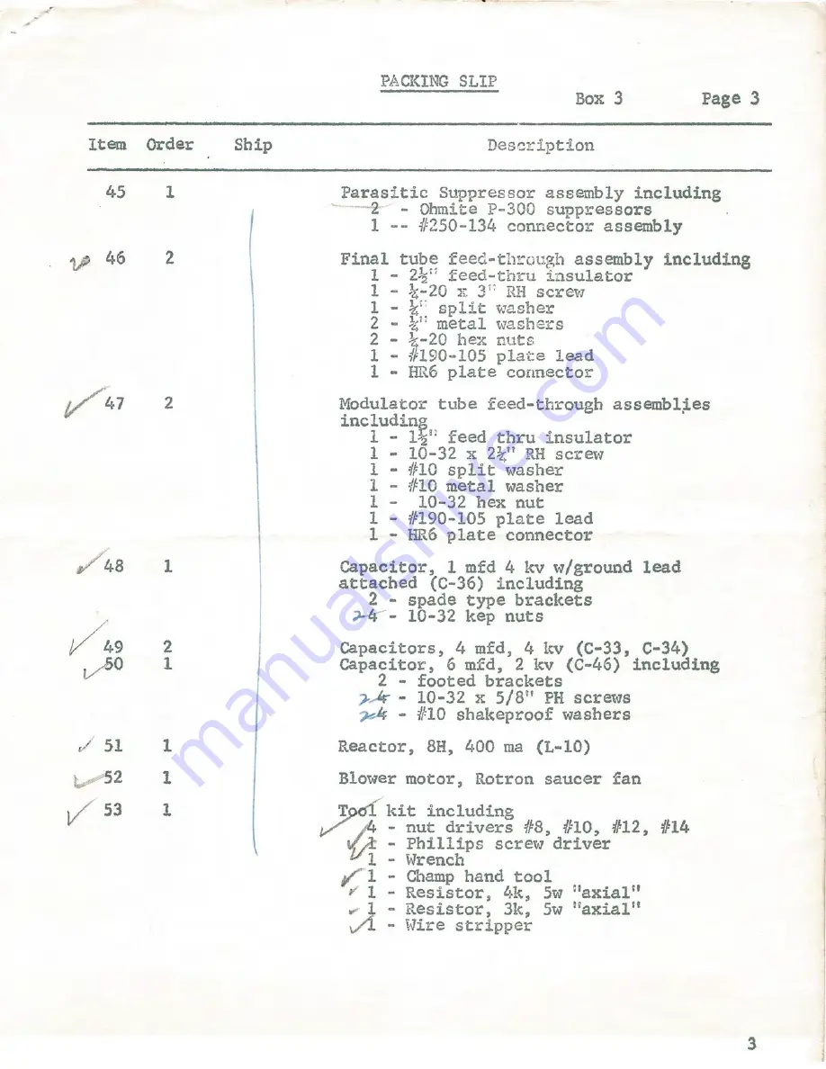 Bauer 707 Assembly Instructions Manual Download Page 92