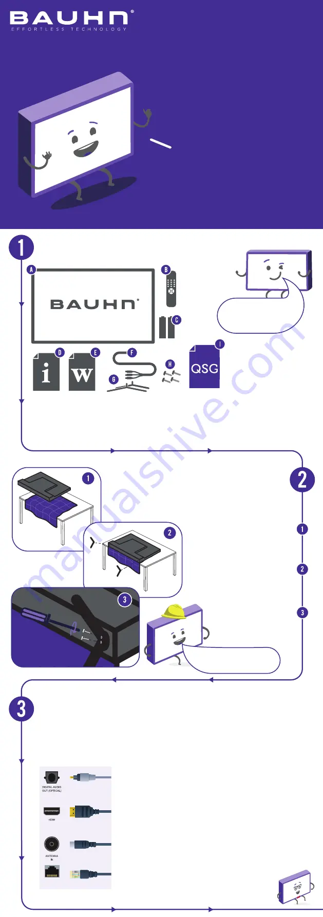 Bauhn ATV40FHDS-0819 Quick Start Manual Download Page 1