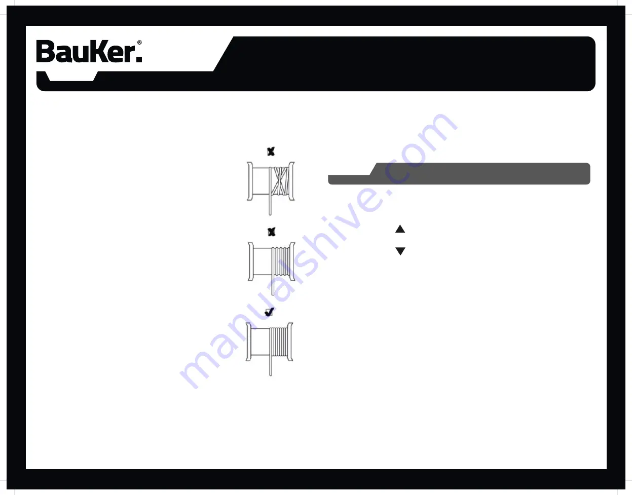 BAUKER EH300D Instruction Manual Download Page 17