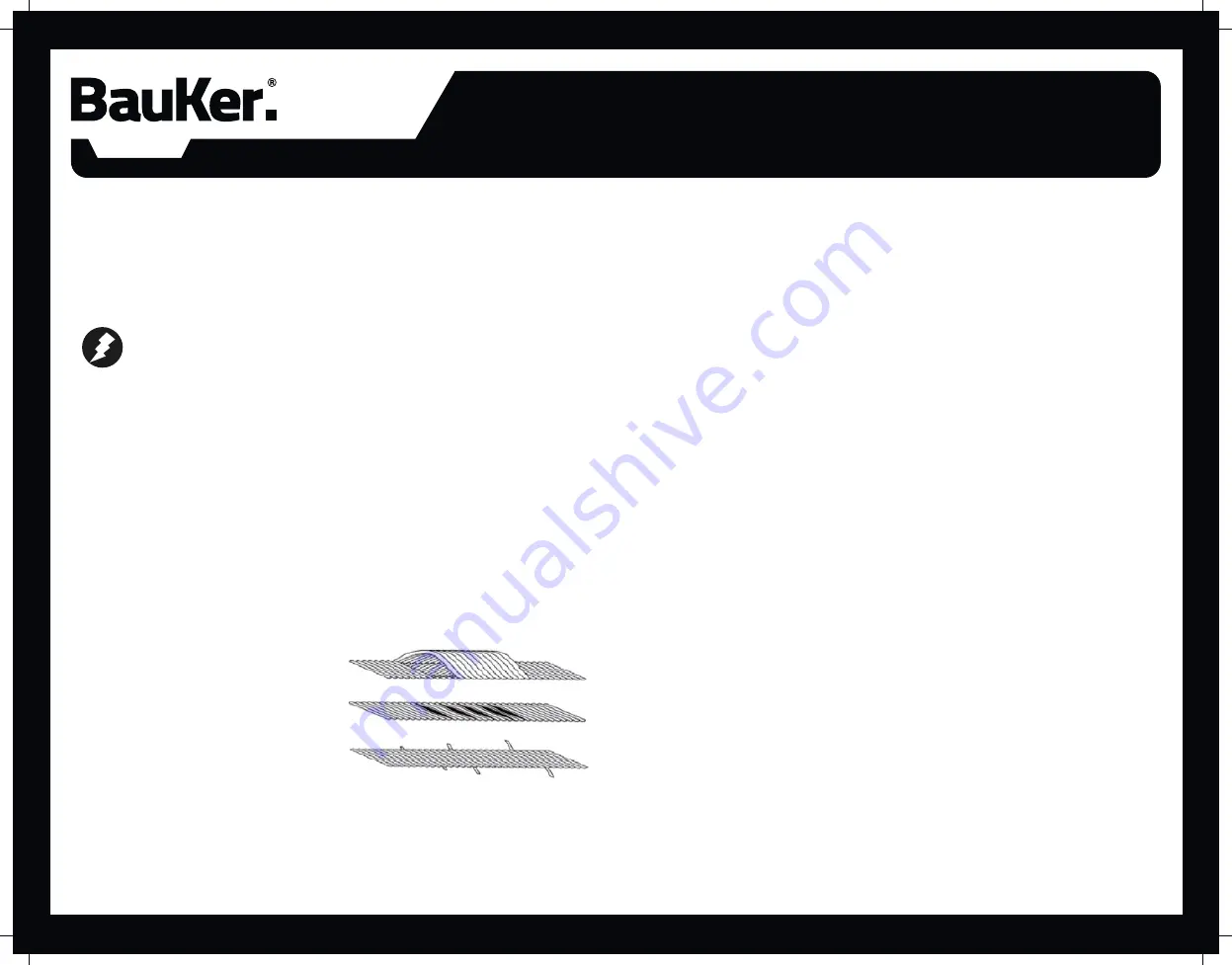 BAUKER EH300D Instruction Manual Download Page 18