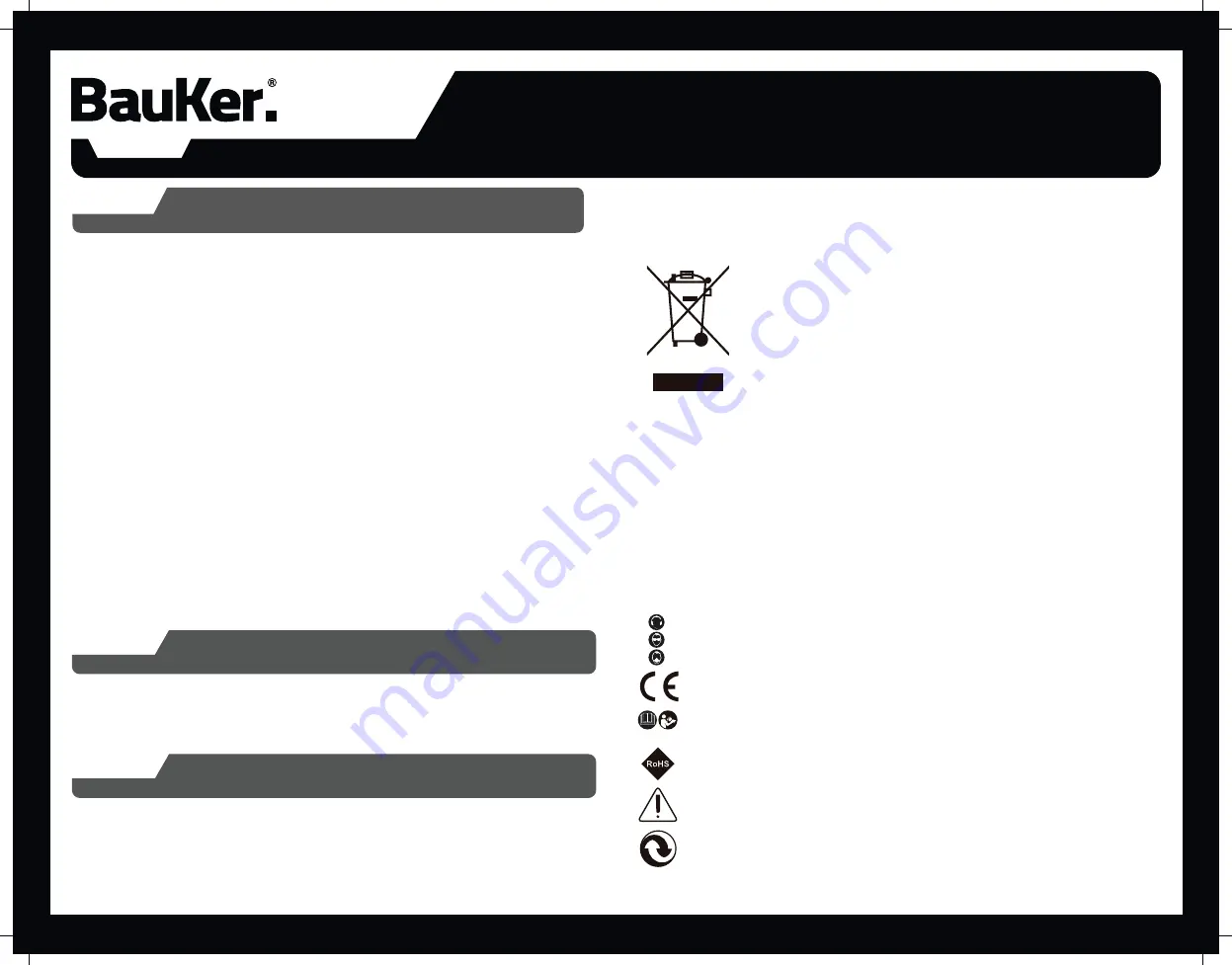 BAUKER EH300D Скачать руководство пользователя страница 24