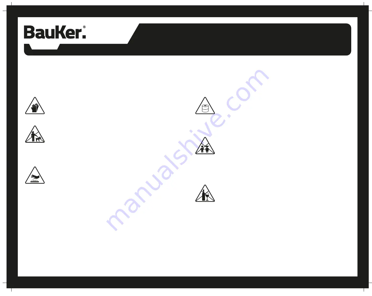 BAUKER PWM800-2 Скачать руководство пользователя страница 19