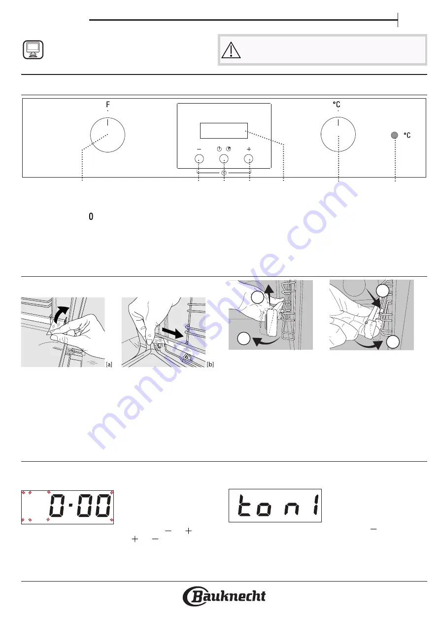 Bauknecht BAR2 KN5V IN Quick Manual Download Page 1