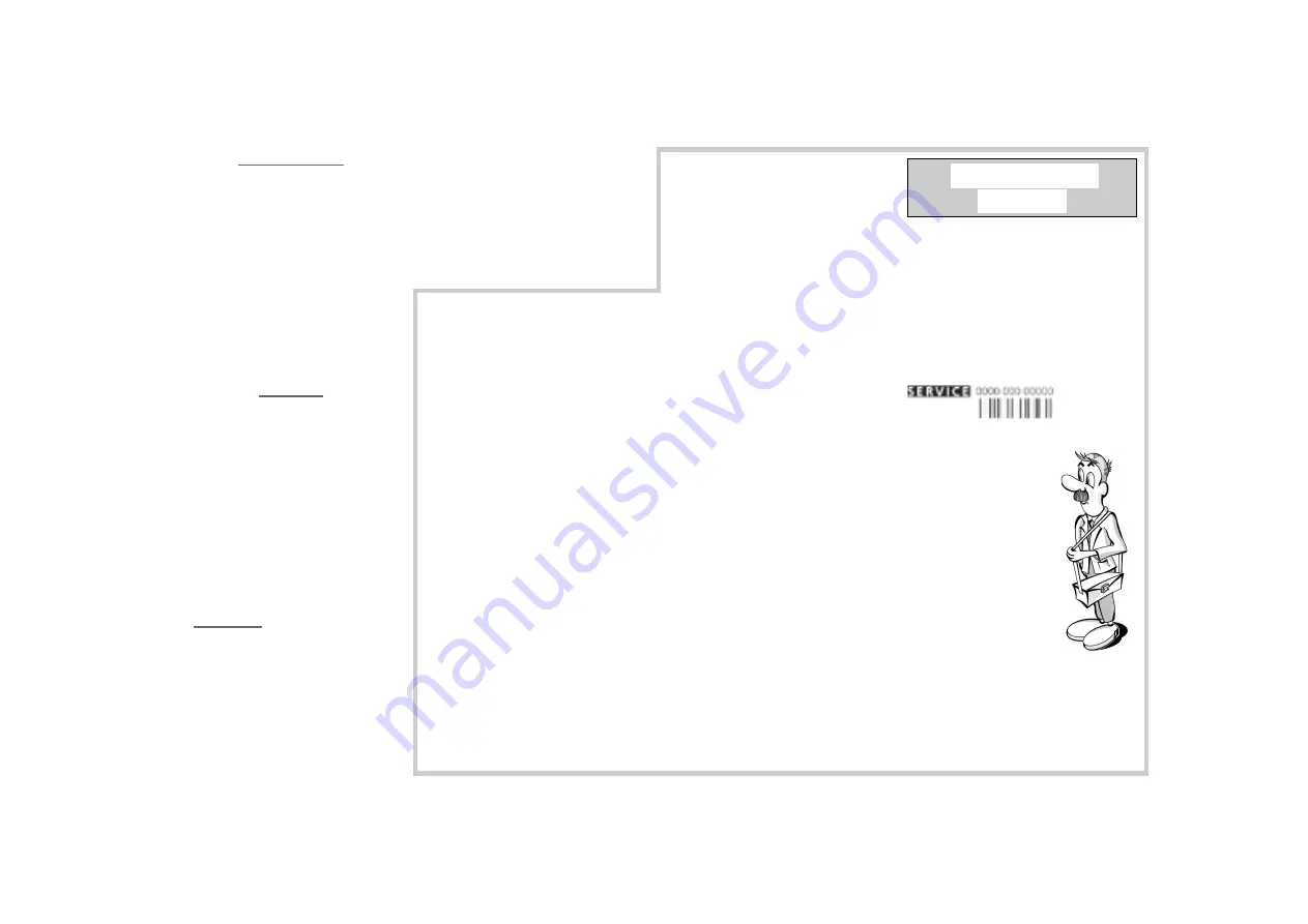 Bauknecht GSF 5454 Quick Reference Manual Download Page 3