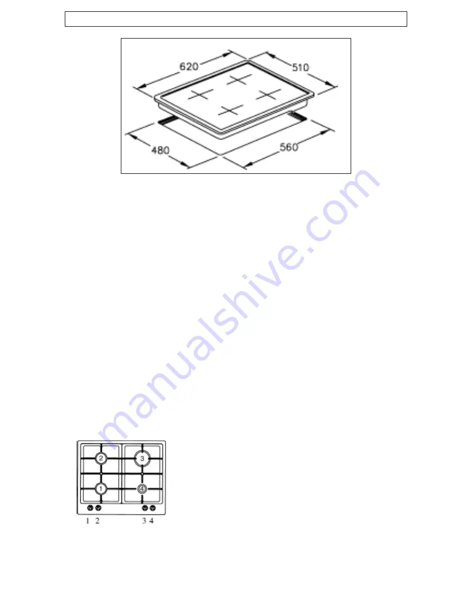 Baumatic BHG300.5SS Instruction Manual Download Page 9