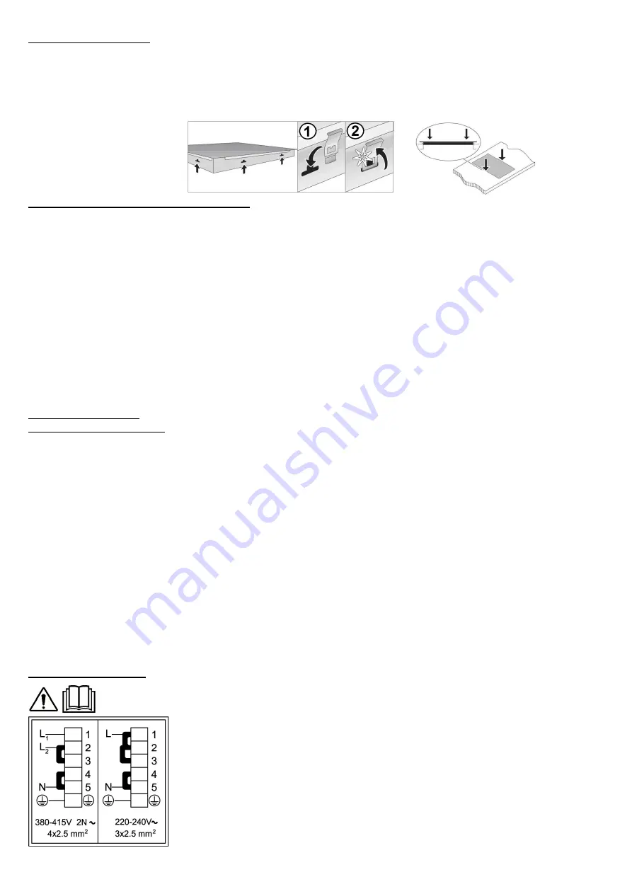 Baumatic BMEH64EF Instructions For Use And Installation Download Page 6