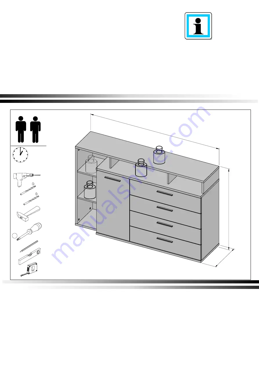 Baumax Jacky JCKK351L Assembling Instruction Download Page 1