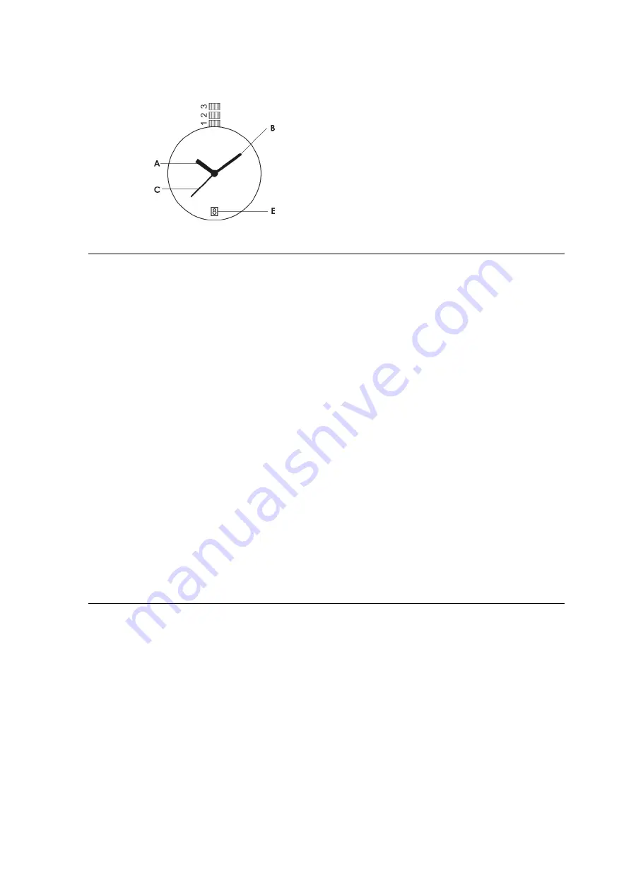 Baume And Mercier Baume 10587 Setting Procedure Download Page 16