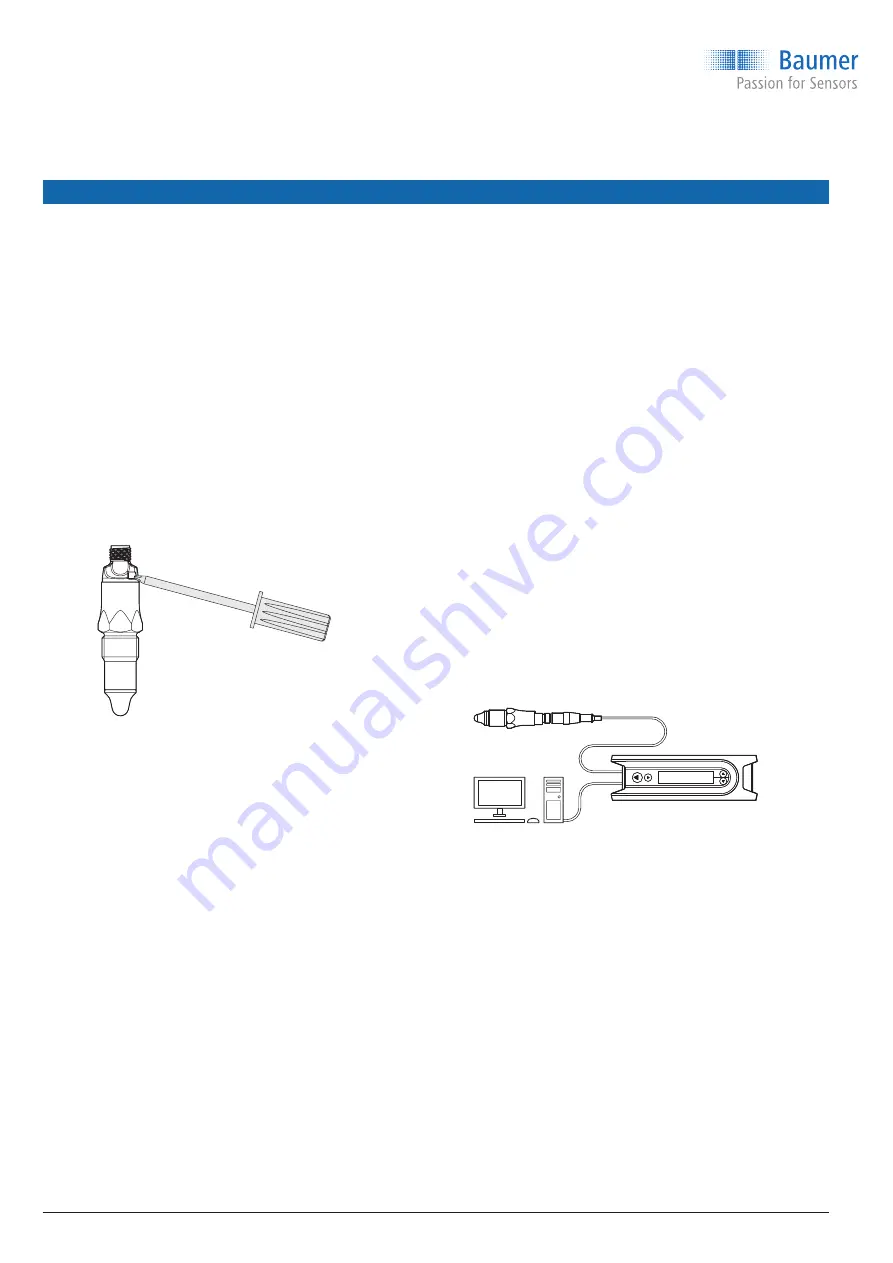 Baumer Clever Level LBFH Operating Instructions Manual Download Page 18