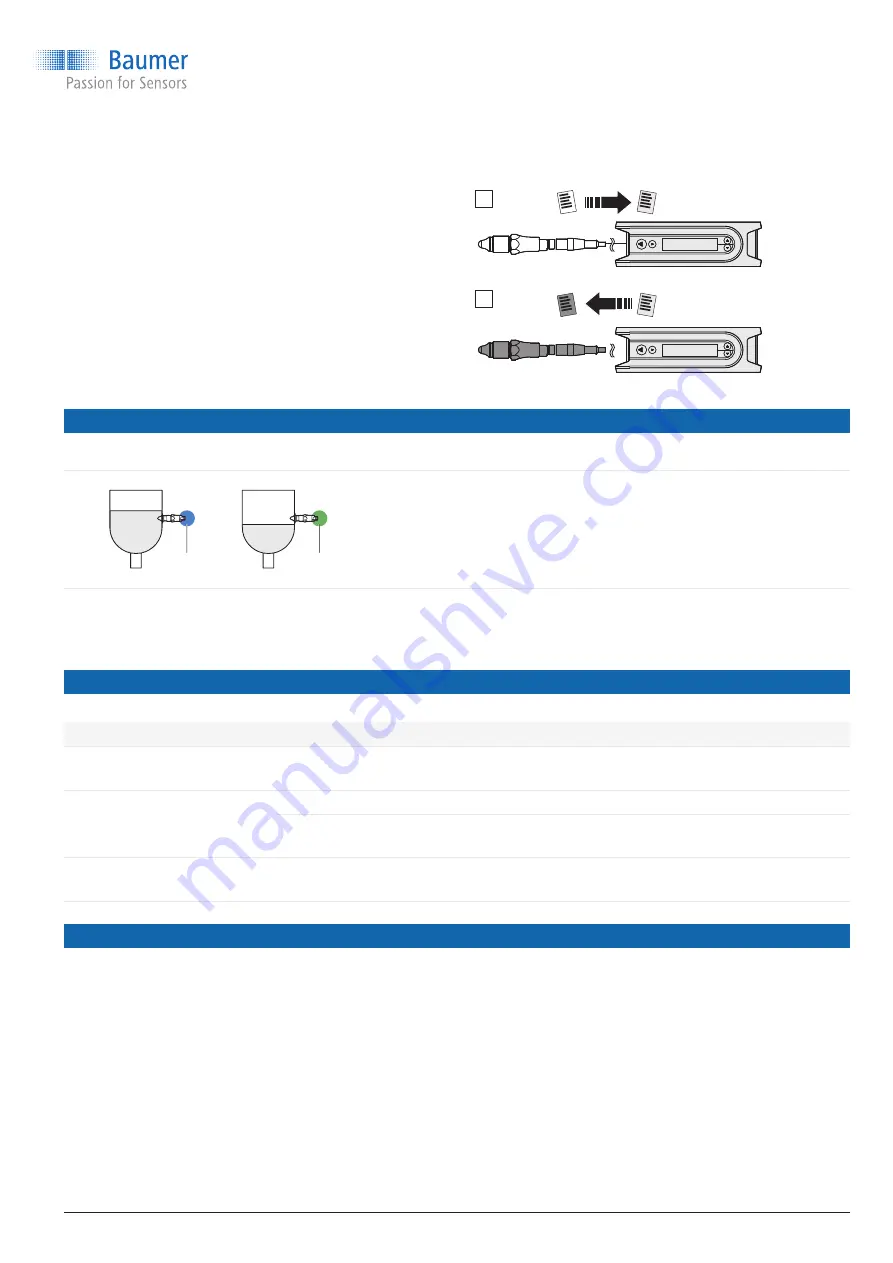 Baumer Clever Level LBFH Operating Instructions Manual Download Page 19