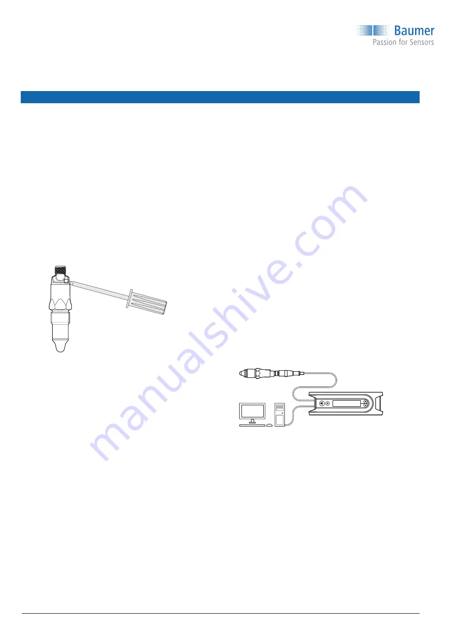 Baumer Clever Level LBFH Operating Instructions Manual Download Page 28