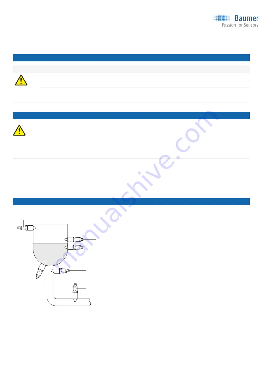 Baumer CleverLevel PL20H Скачать руководство пользователя страница 4