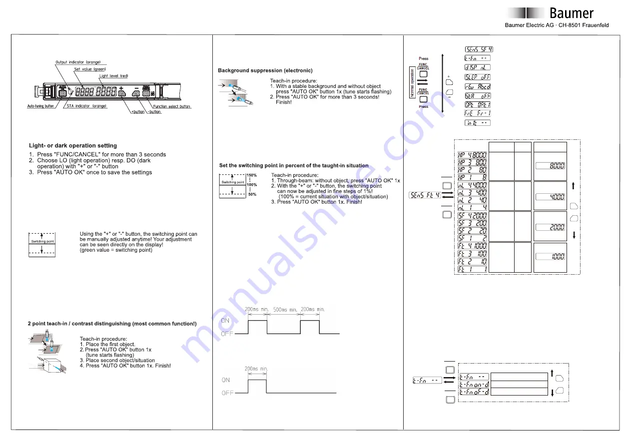 Baumer FVDK 10N66ZR Manual Download Page 5