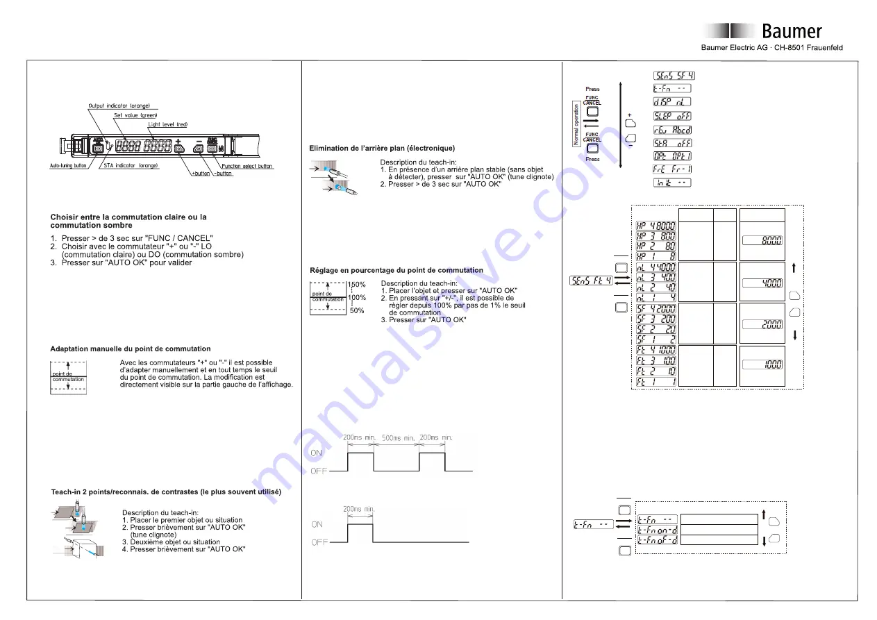 Baumer FVDK 10N66ZR Manual Download Page 7