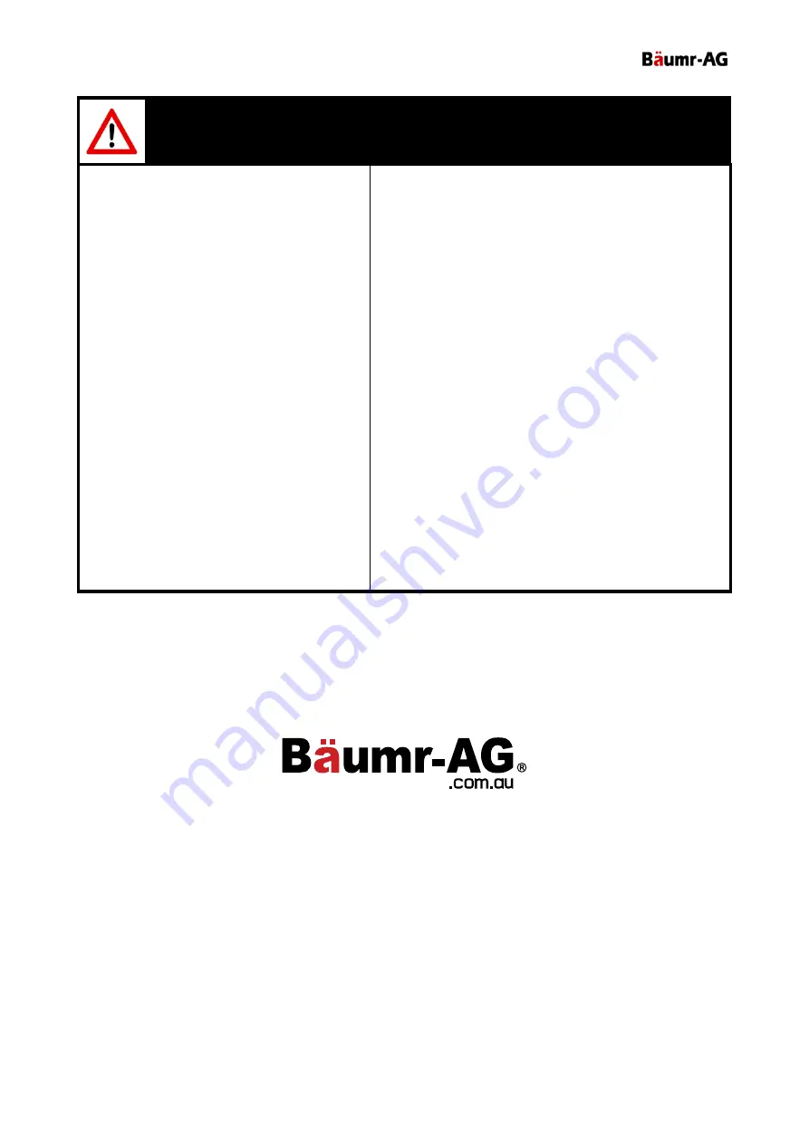 Baumr-AG HD2 Скачать руководство пользователя страница 10