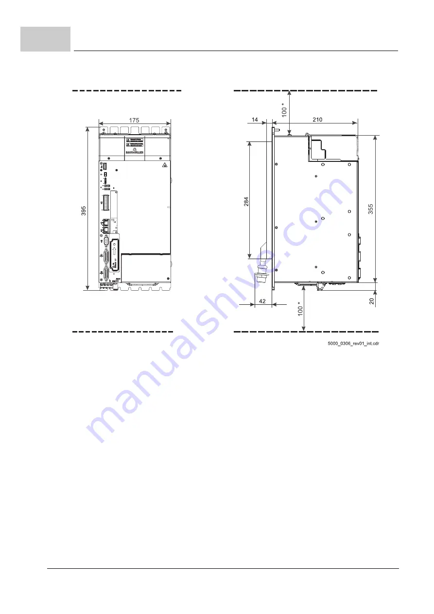 Baumuller b maXX 5000 Instruction Handbook Manual Download Page 42