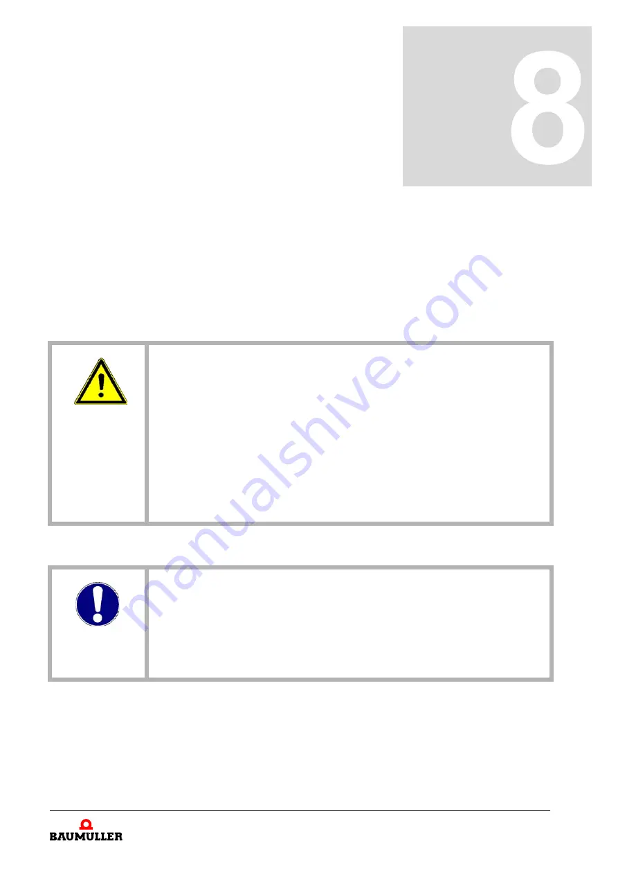 Baumuller b maXX 5000 Instruction Handbook Manual Download Page 203