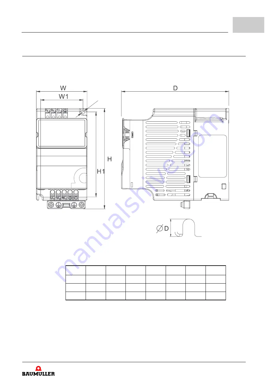 Baumuller b maXX BM1000 Manual Download Page 39