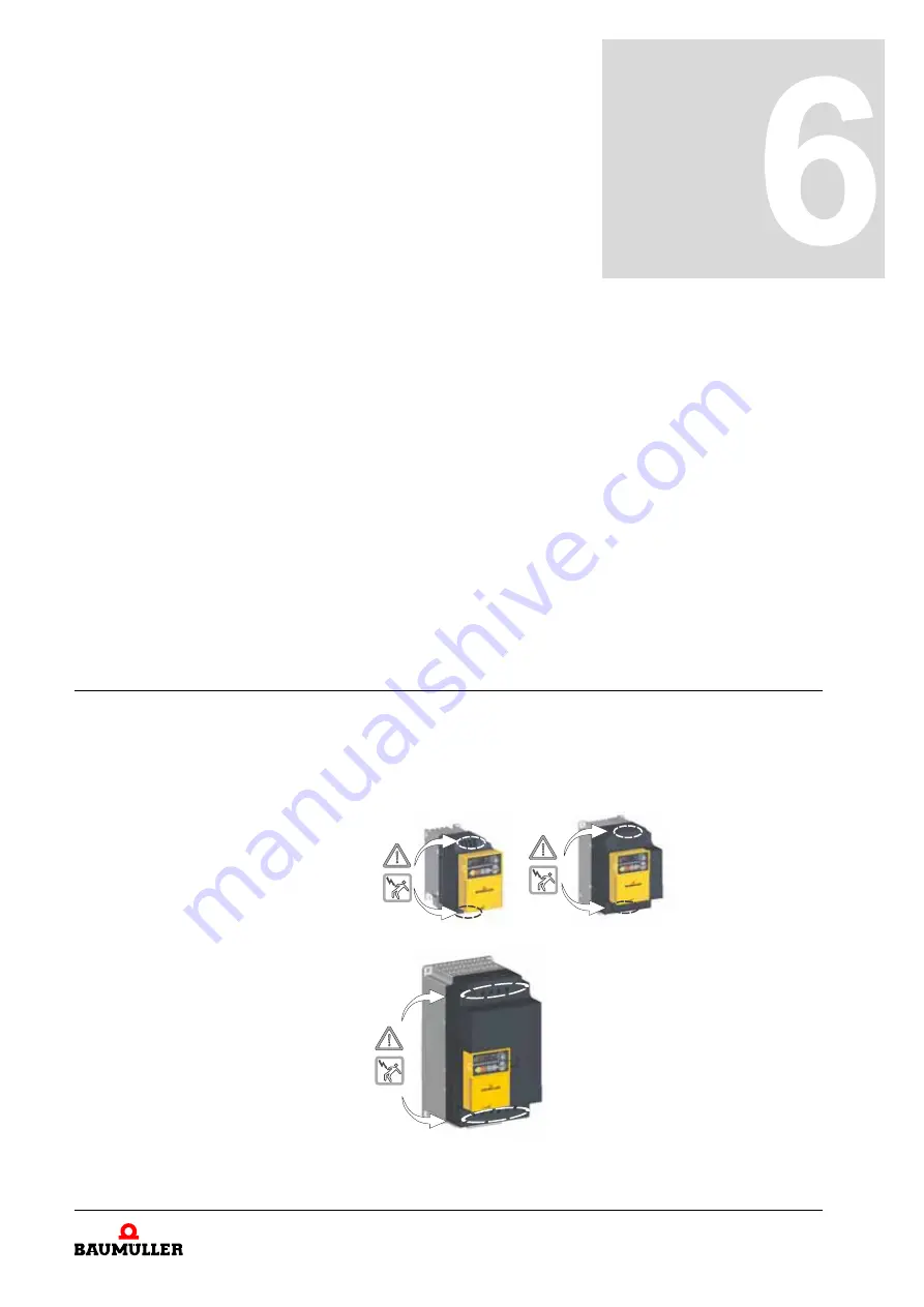 Baumuller b maXX BM1000 Manual Download Page 43