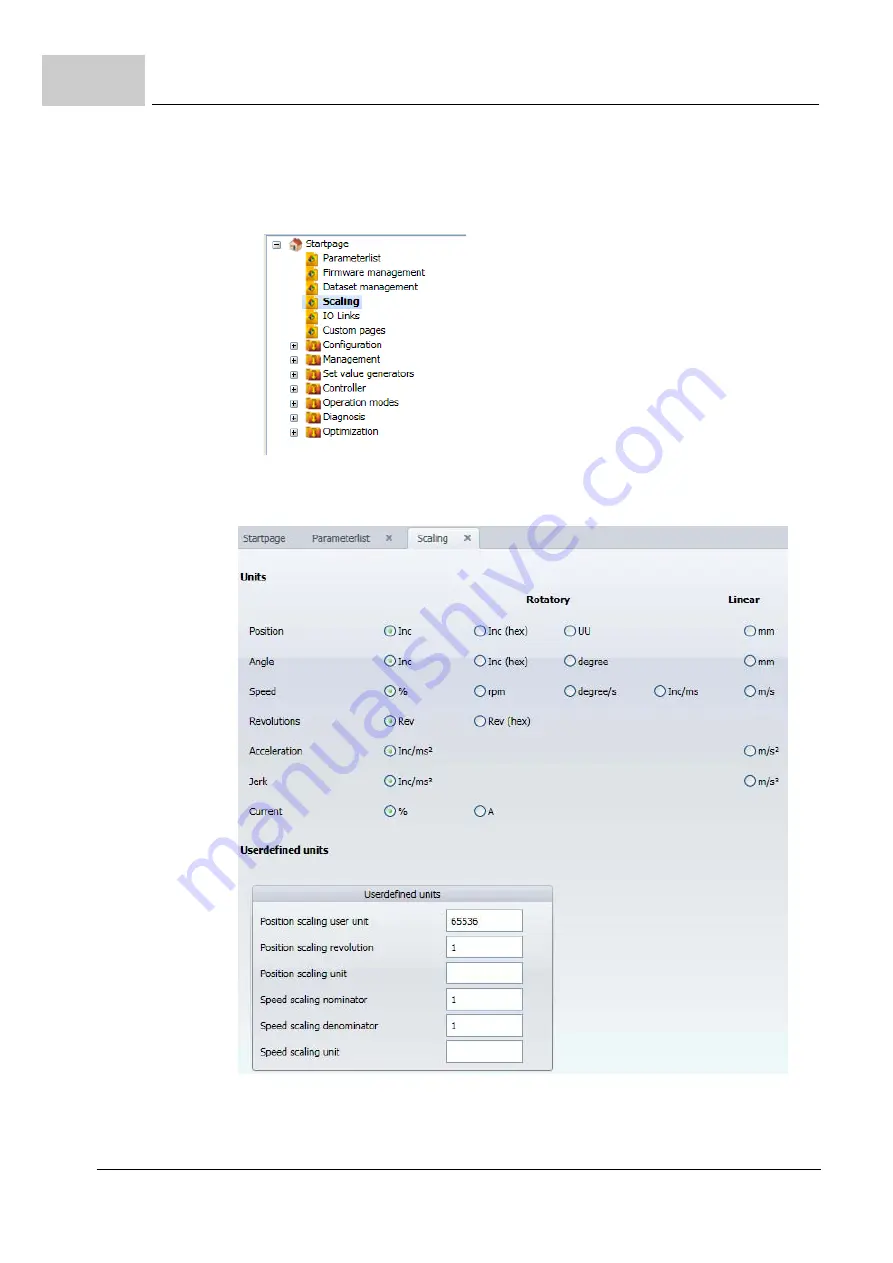 Baumuller b maXX BM2500 Operating Manual Download Page 62