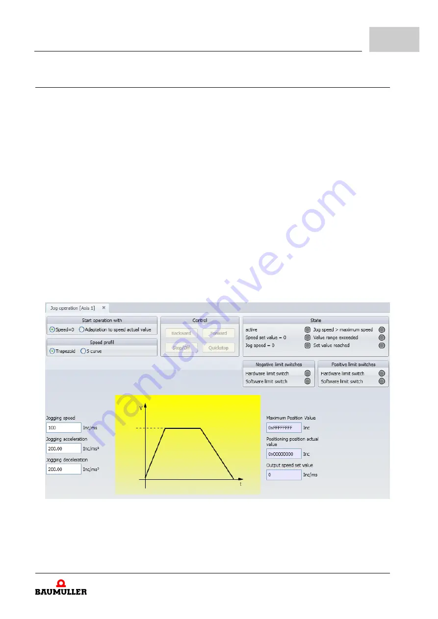 Baumuller b maXX BM2500 Operating Manual Download Page 603