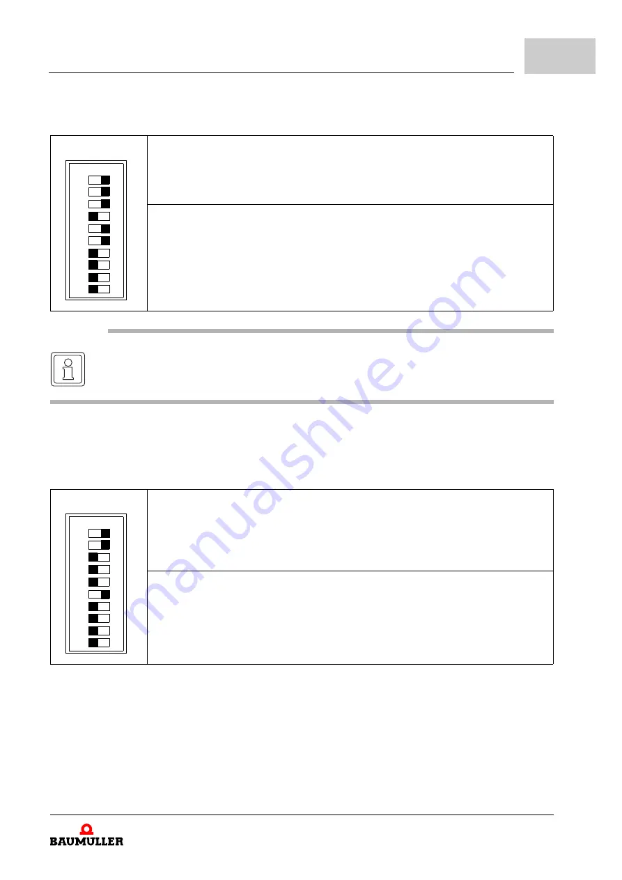 Baumuller b maXX BM4-O-CAN-03 Instruction Handbook Manual Download Page 21