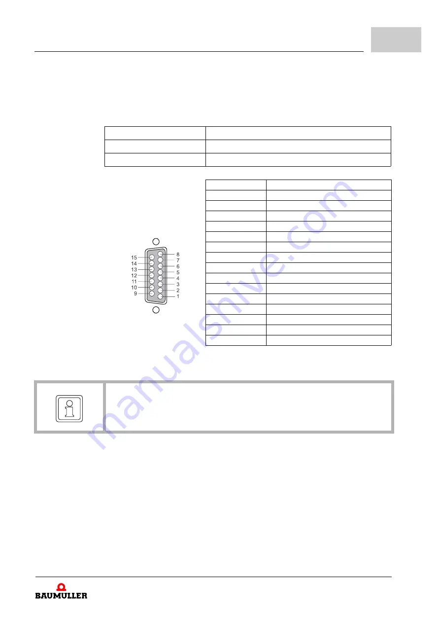 Baumuller b maxx BM4400 Instruction Handbook Manual Download Page 207