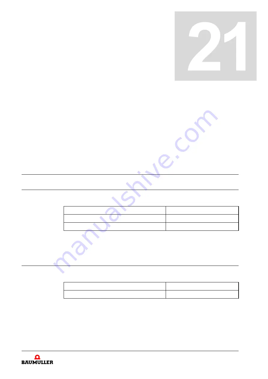 Baumuller BM5-O-SAF-002 Operation Manual Download Page 147