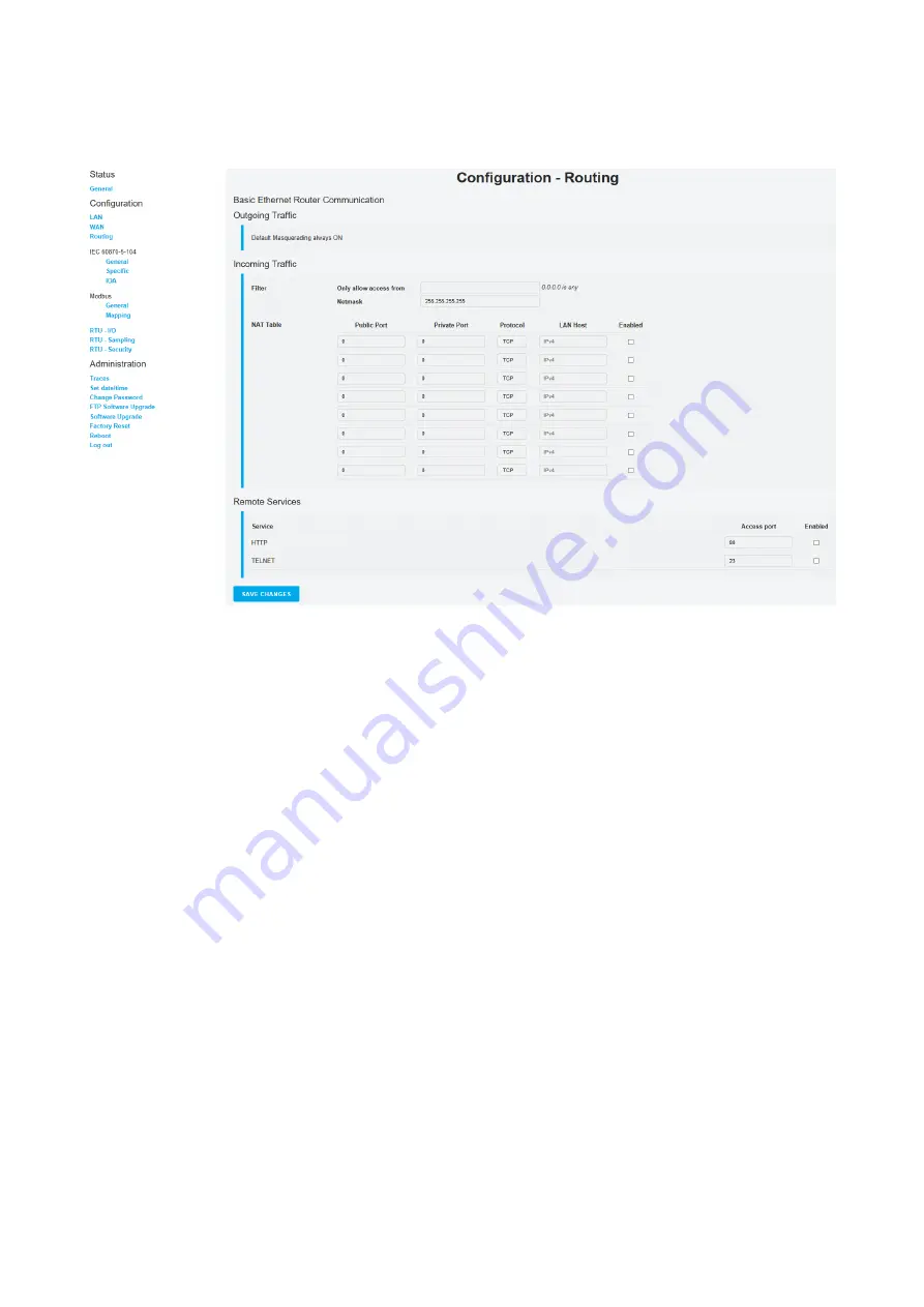 Bausch Datacom DinBox RTU M4 Reference Manual Download Page 23