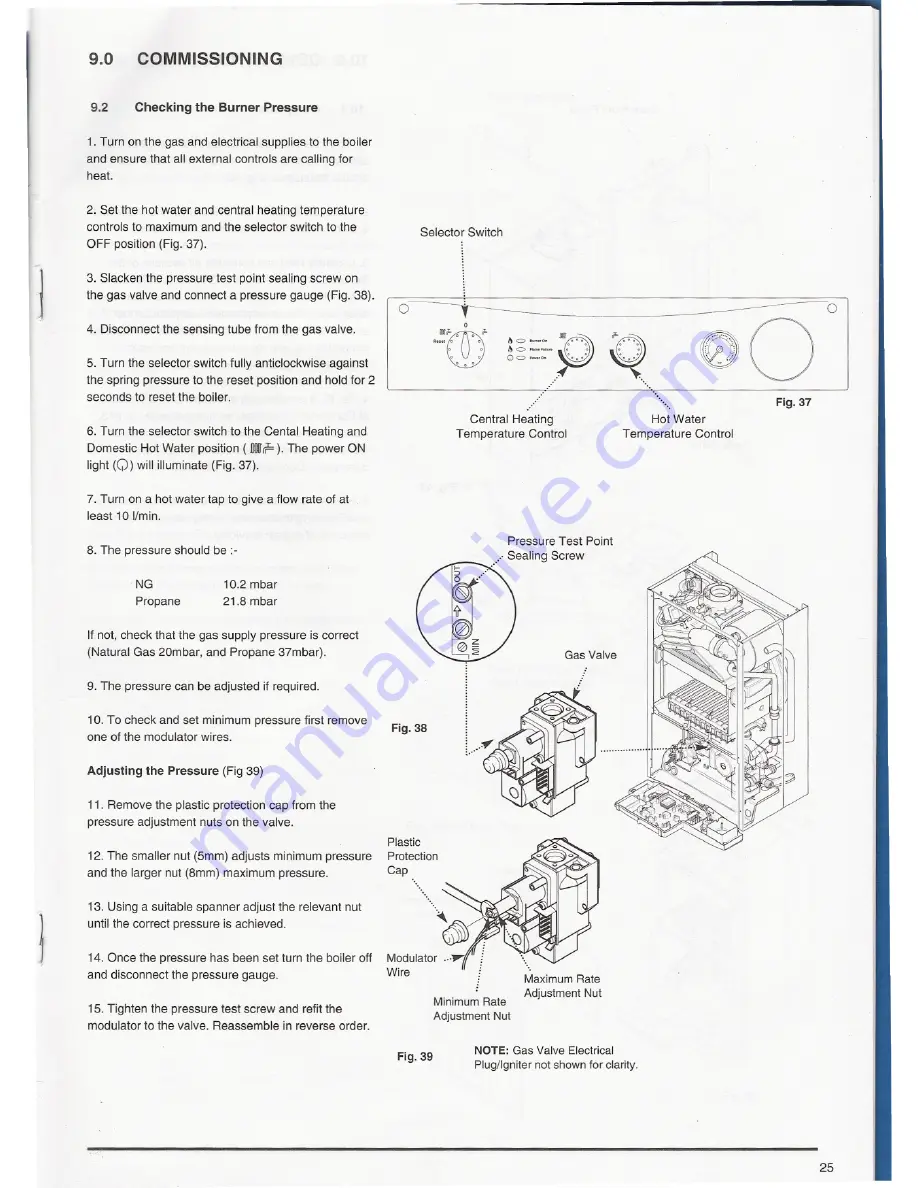 Baxi Potterton Gold Combi 24 HE Installation & Service Instructions Manual Download Page 26