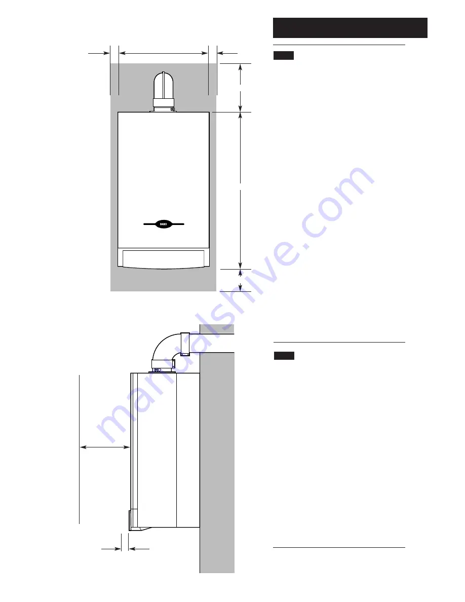 Baxi 35/60 User Operating Instructions Manual Download Page 9