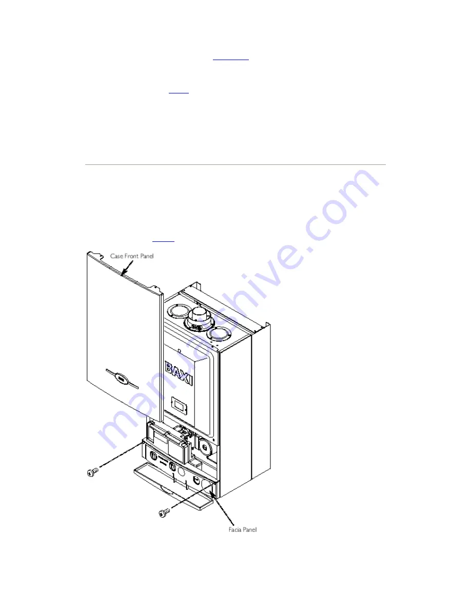 Baxi 35/80 IE Installation & Servicing Instructions Manual Download Page 46