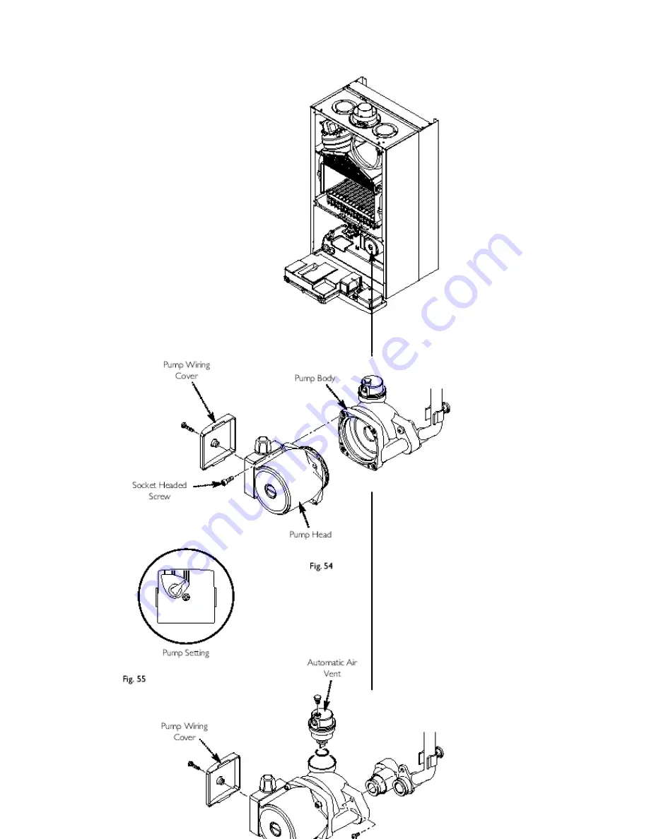 Baxi 35/80 IE Installation & Servicing Instructions Manual Download Page 59