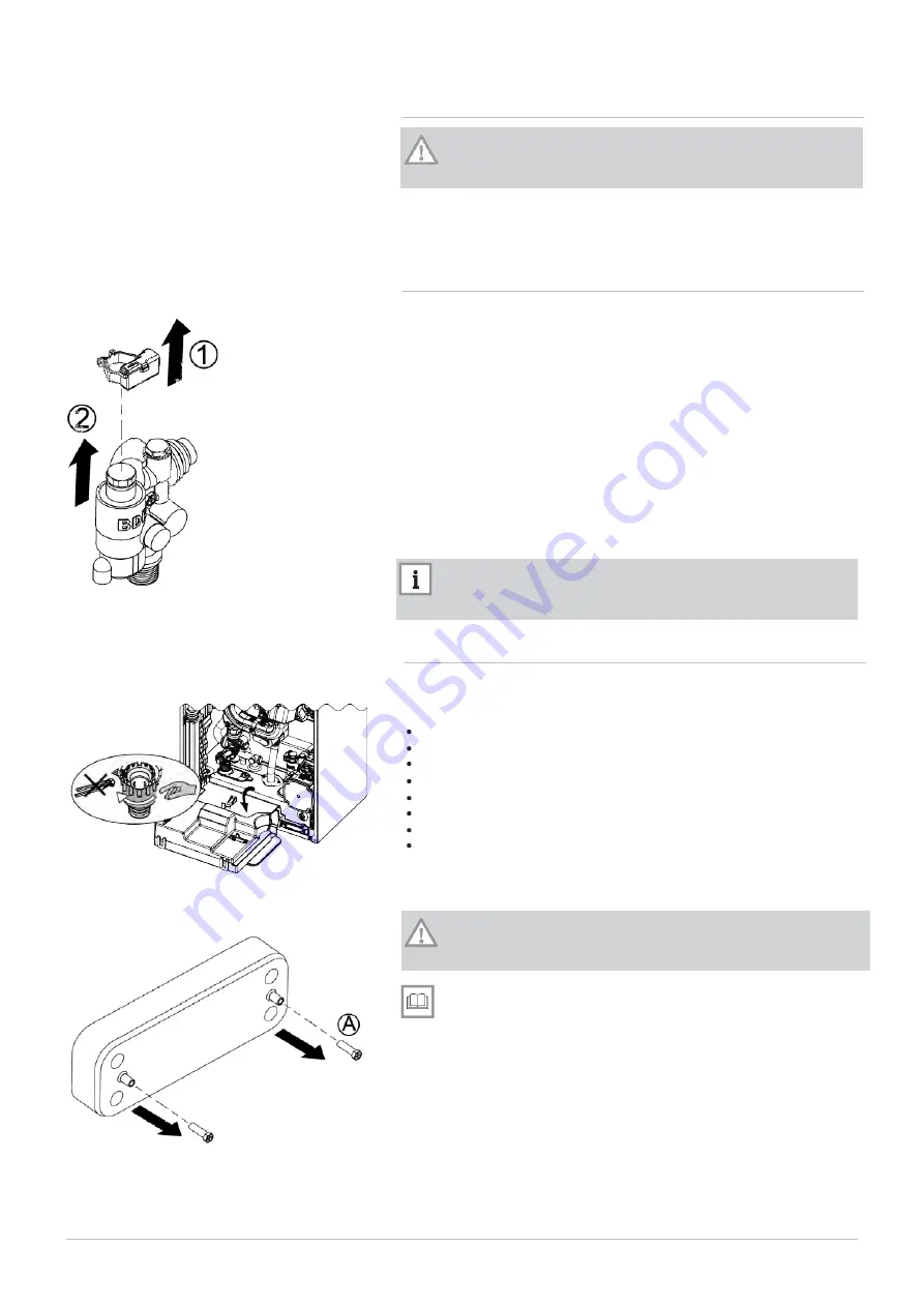 Baxi 430 Combi 2 Installation And Service Manual Download Page 67