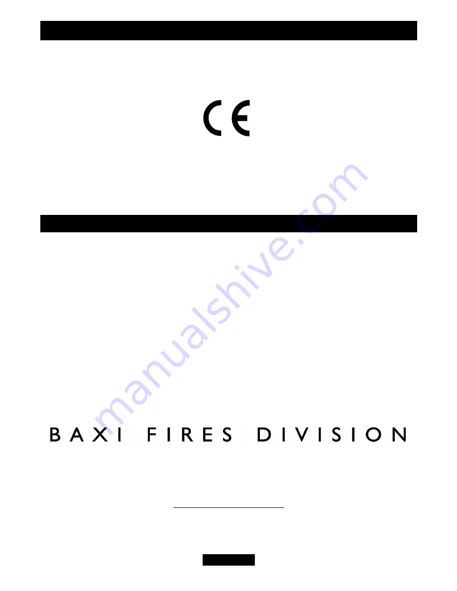 Baxi 808 Installer And Owner Manual Download Page 2