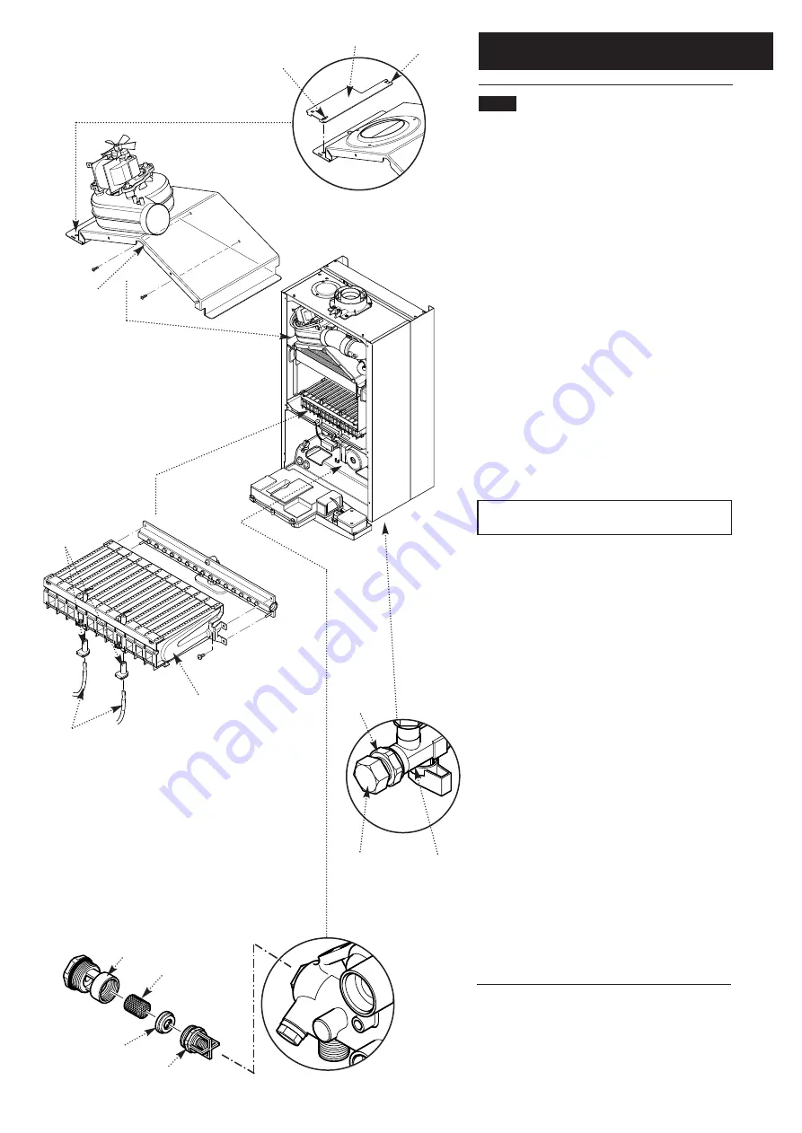 Baxi BAXI COMBI INSTANT 105 HE Скачать руководство пользователя страница 30